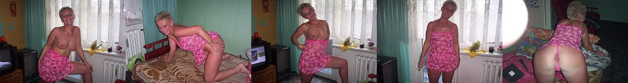 Aneta Cabaj - a Polish mom sheds her pink dress to show off her well-groomed breasts